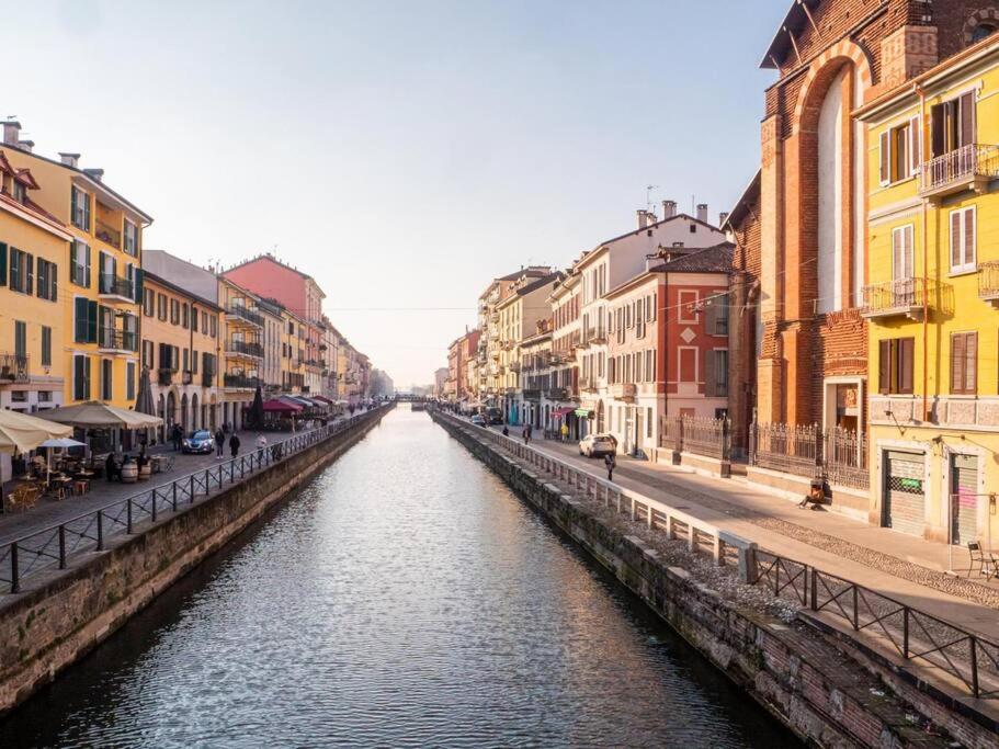 Romantic Flat On Navigli River By Easylife Milano Eksteriør bilde